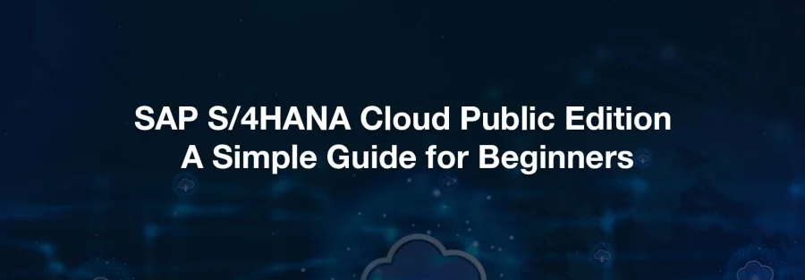 SAP S/4HANA Cloud Public Edition: Simple Beginner Guide