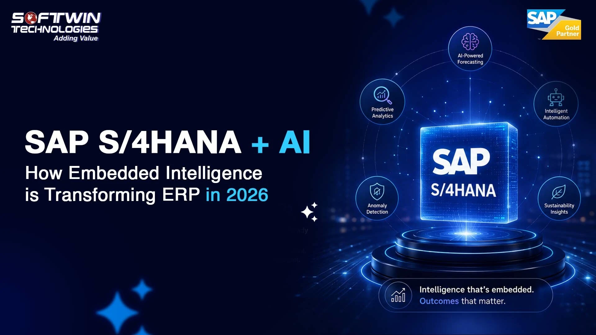 SAP S/4HANA + AI: How Embedded Intelligence Transforms ERP